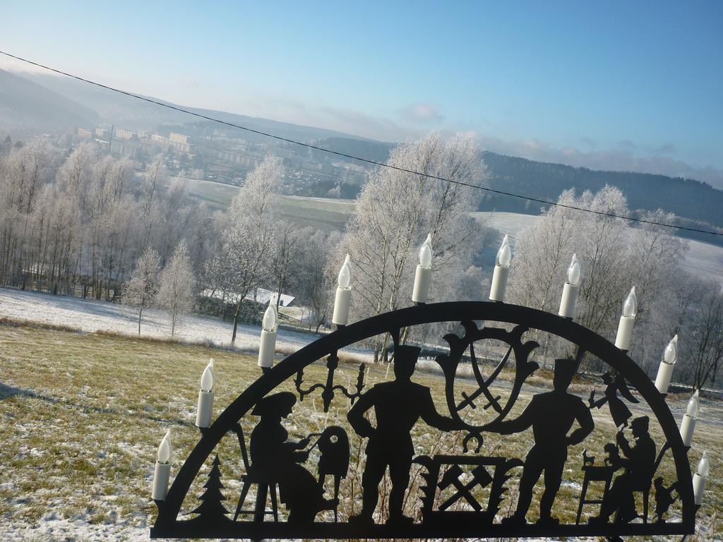 Ferienwohnung Laempelberg Klingenthal Exteriör bild
