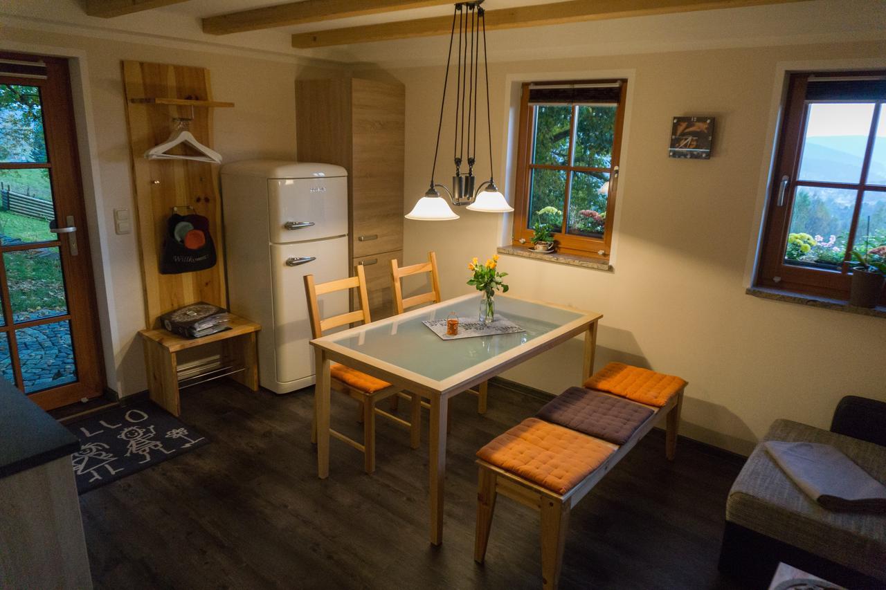Ferienwohnung Laempelberg Klingenthal Exteriör bild